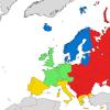 Политическая карта южной европы на русском языке