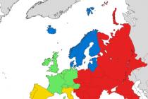Политическая карта южной европы на русском языке